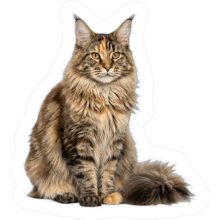 Custom cat photo decal on the rear window