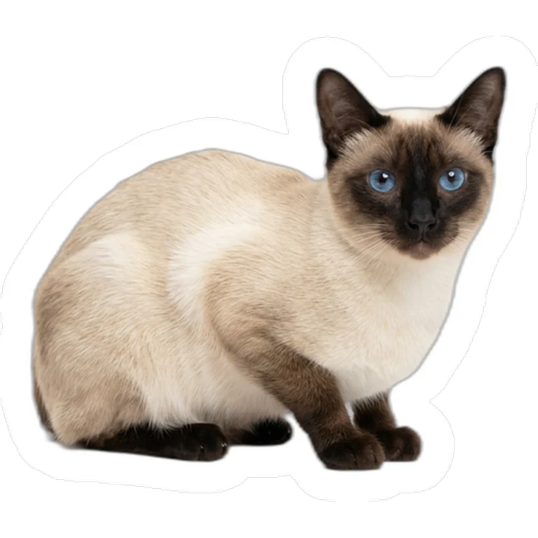 Custom cat photo decal as a gift